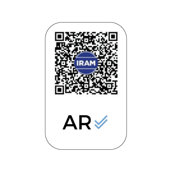 QR de seguridad eléctrica IRAM